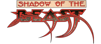 Shadow of the Beast logo for Sega Mega Drive